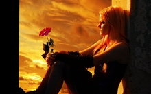 blondes women sunset window 1920x1200 wallpaper 